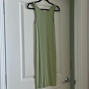 Zara Green Midi Dress